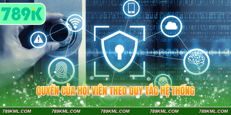 Chính Sách Bảo Mật 789K - Toàn Bộ Quy Định Cần Biết 3 Quyền của hội viên theo quy tắc hệ thống