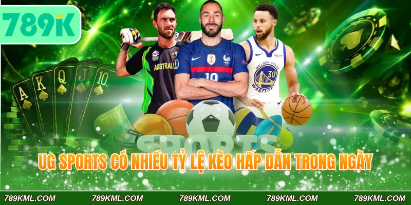 UG Sports 789K - Sảnh Cược Loại Hình Thể Thao Cực Chất Lượng 4 UG Sports 789K có nhiều tỷ lệ kèo hấp dẫn trong ngày